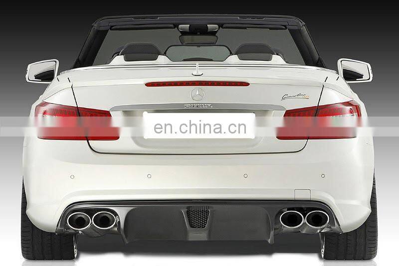 Carbon fiber W207 Rear Lip Bumper for mercedes Ben z W207 AMG