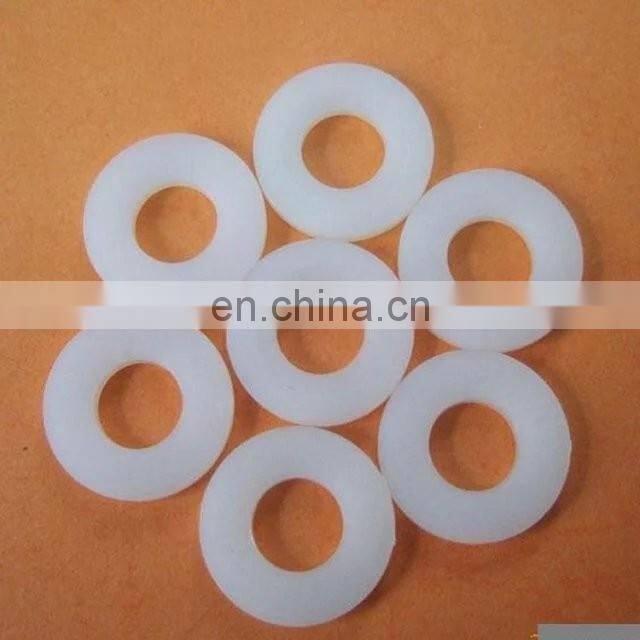High quality round flat plastic rings nylon spacer ring