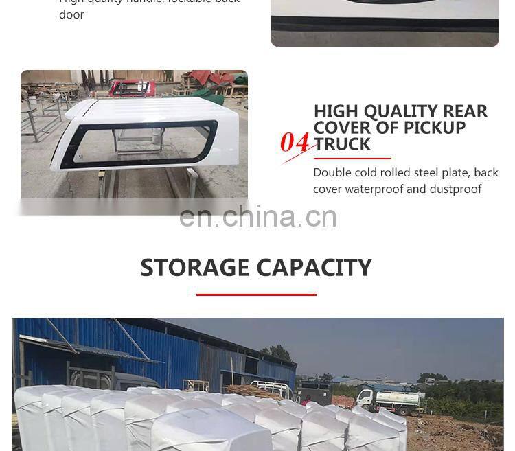 For Rangerf150 Dmax Tacoma Nissan Navara D40 NP300 D22 pickup truck back cover flat top high cover modified trunk cover