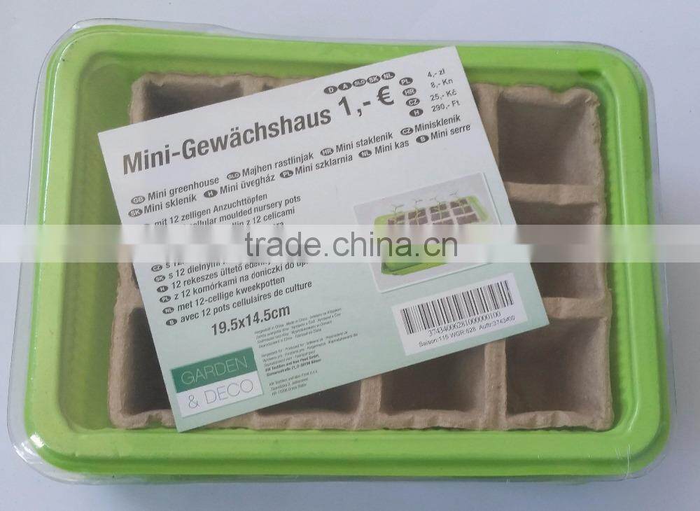 Garden plastic seed planter tray--RGR1062