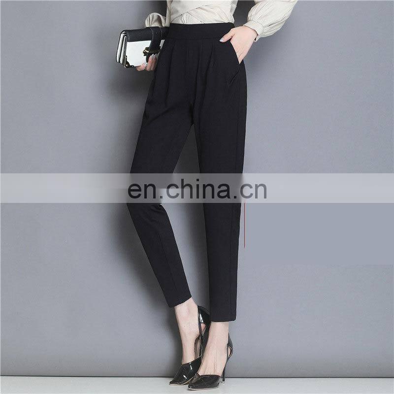 Manufacturers wholesale loose slimming bloomers women's fashion trousers plus size S-4XL
