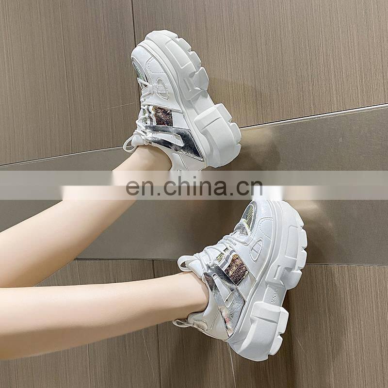 Factory direct sale Christmas high-top thick-soled luxury fashion all-match trend custom leather shoes breathable sneakers