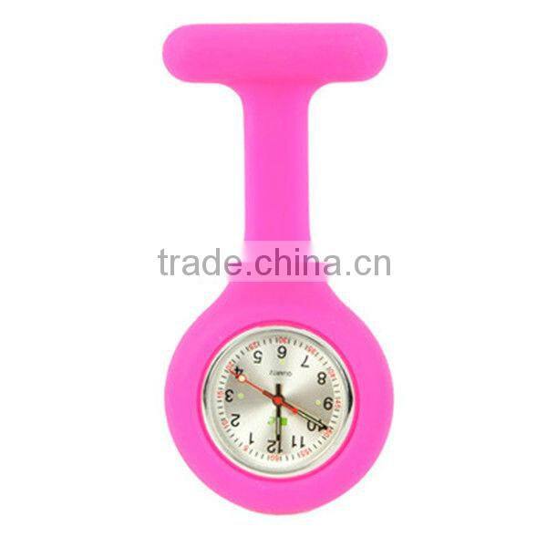 Taimei-009 Japan quartz movt high quality silicone nurse watch