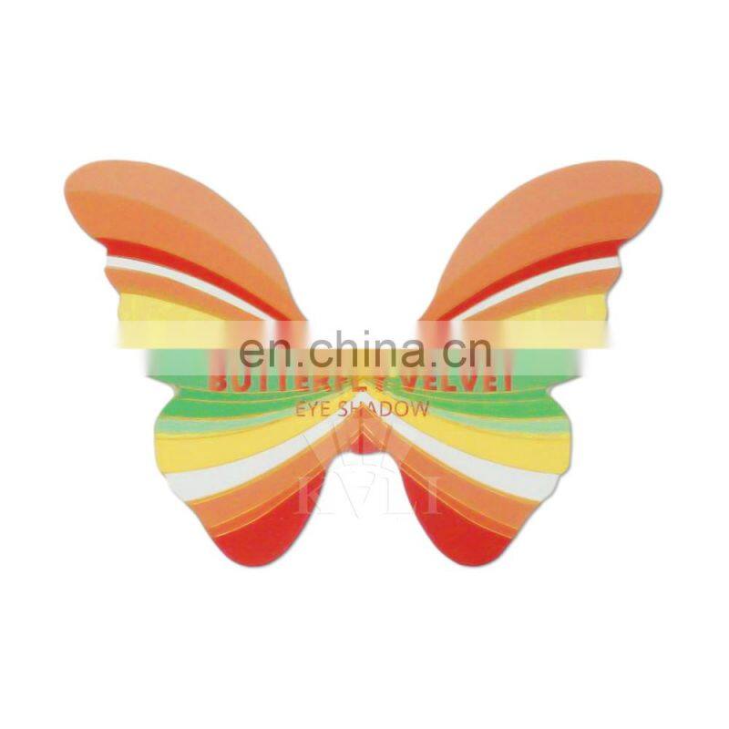 Private Label Butterfly Kid Makeup Rigid Cardboard Box Empty Cosmetic Cardboard Palette Packaging Box