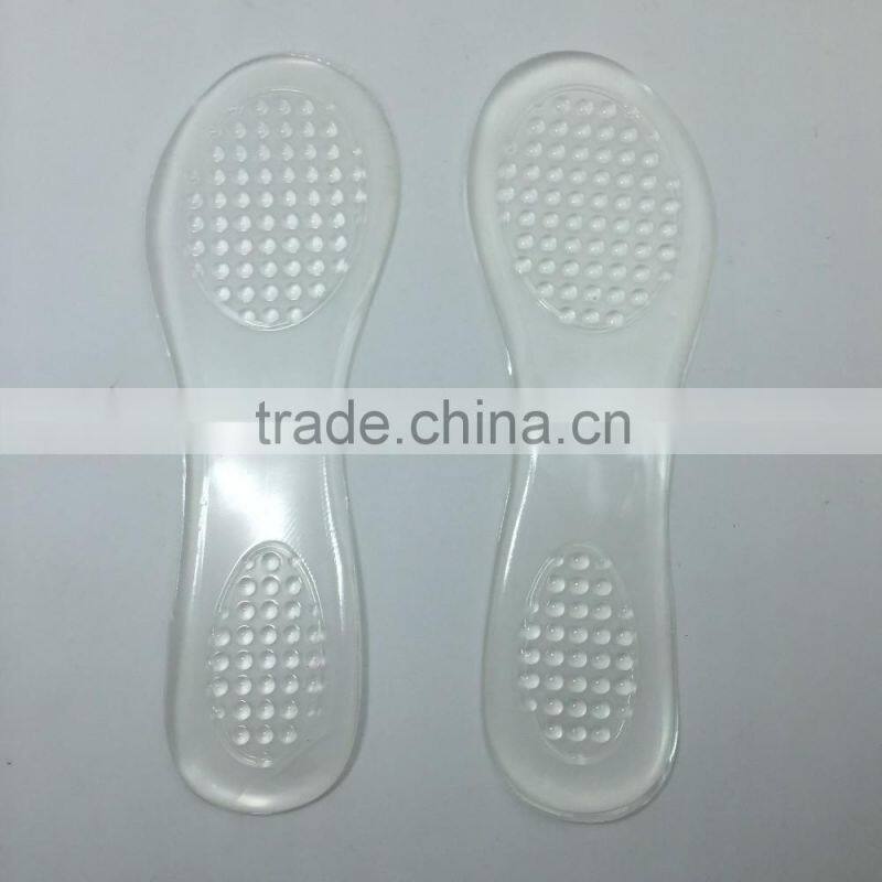 3/4 anti-slide pad insole adhesive metatarsal support foot pedal