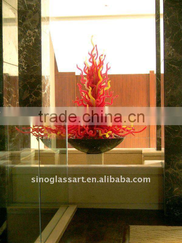 Art Glass Floor Lamp