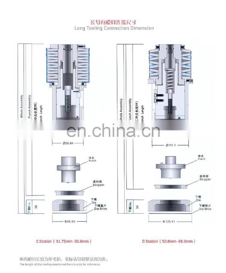 T&L Brand CNC Servo motor turret punching machine with Fanuc