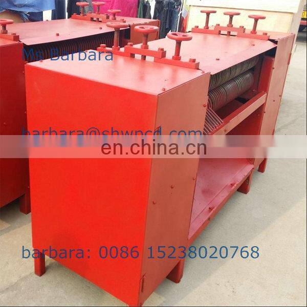 Factory price air condition radiator copper wire recycling machine