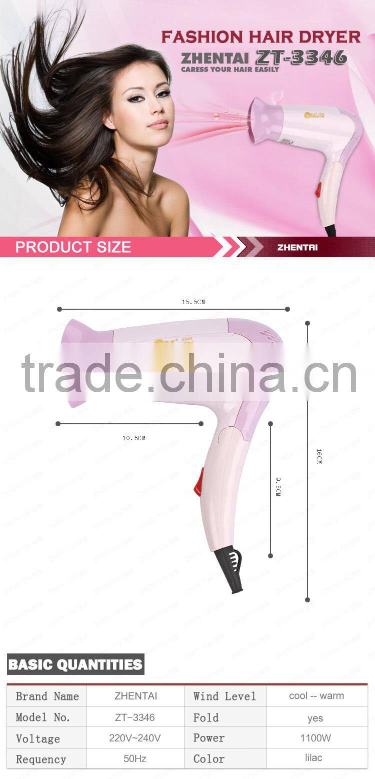 Foldable Hair Dryer Private Labeling DC Motor Hair Dryer