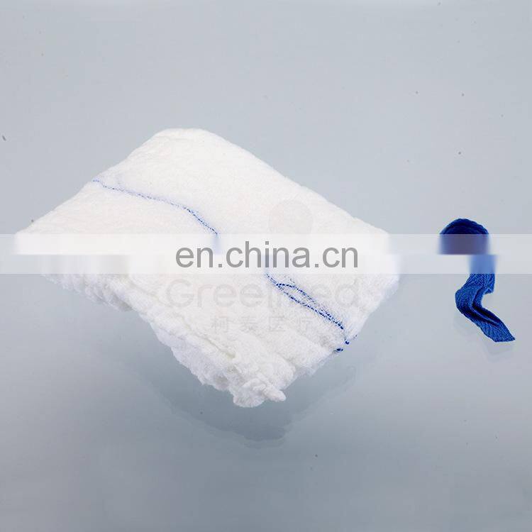 45 cm*45cm 4 play 12ply 100% cotton homecare sterile lap sponge