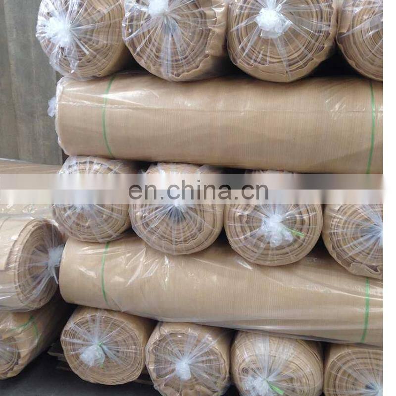 HDPE Beige 95% Shading Rate Sun Shade Net Mesh Cloth Fabric for Agricultural Carport Greenhouse
