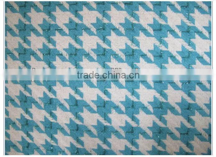 Houndstooth Wool Fabric