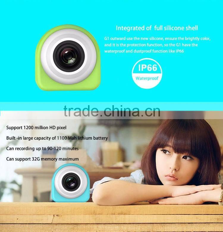 Mini Action Camera Wifi HD 1080P Outdoor Sport Camera With Remote Control