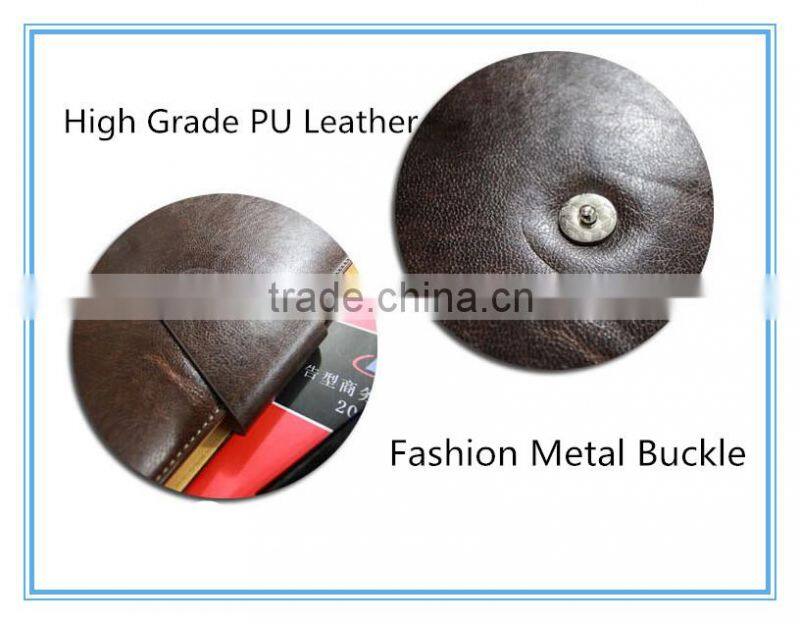 2014 popluar leather cover notebook NSHY-1022