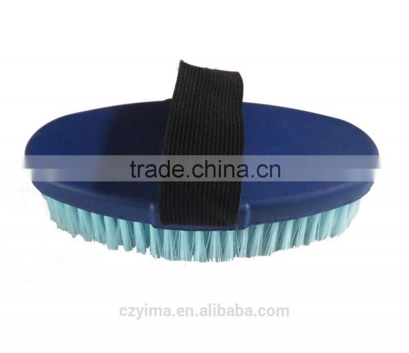 soft touch horse body brush/TPR/horse grooming