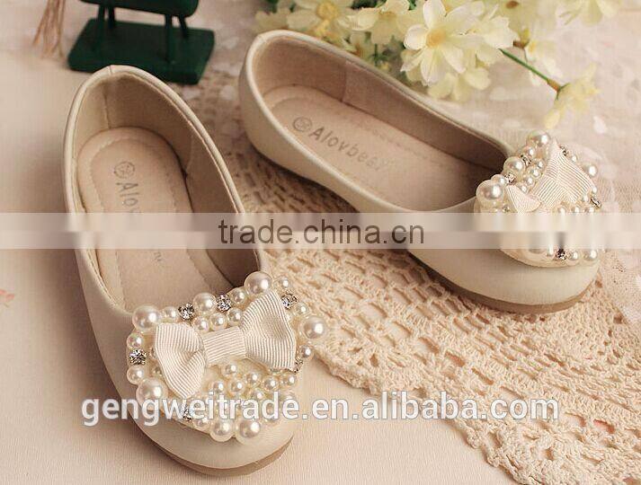 2015 New fashion girl shoes baby girl princess shoes kids party shoes