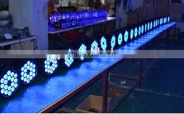 high effect 18x10w rgbw 4 in 1 mini dj led par light