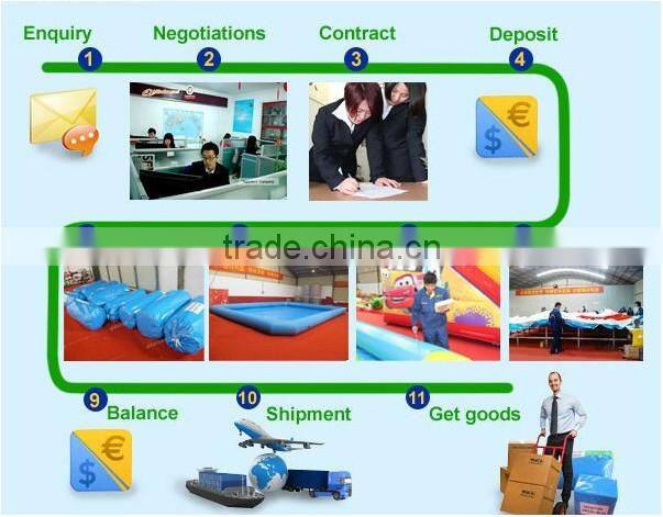 inflatable floating water slide / adult size inflatable water slide