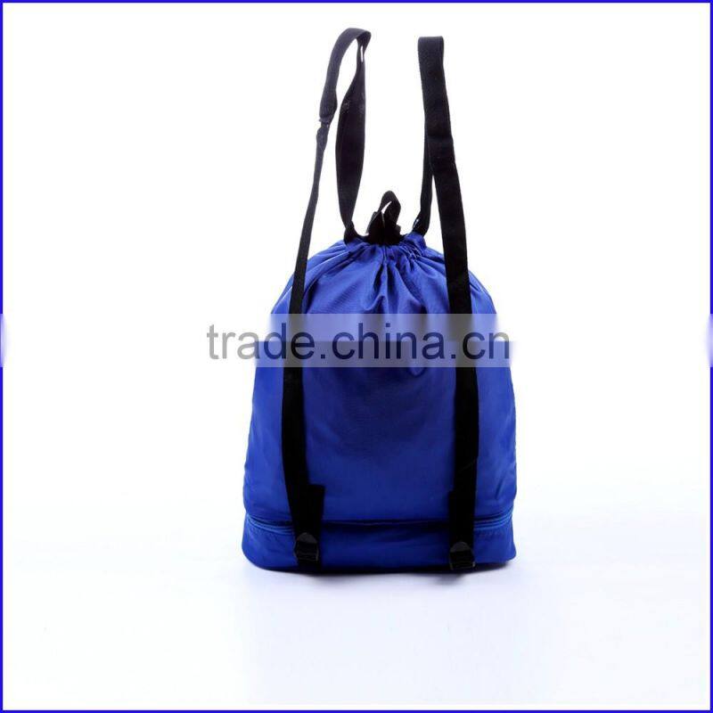 Customized durable nonwoven drawstring bag with LOGO printed for shopping