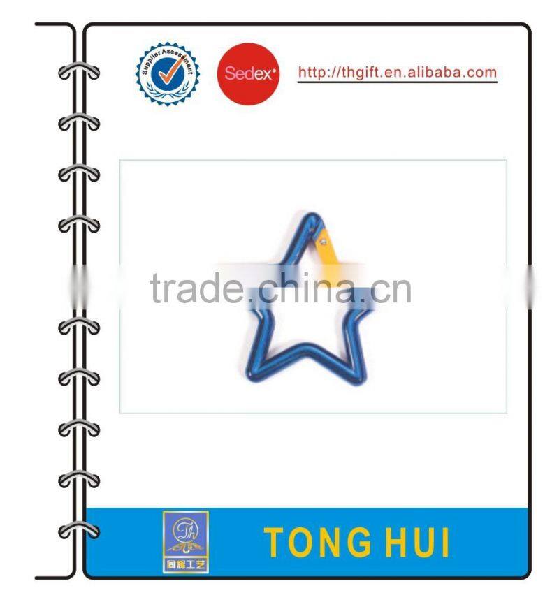 Fish shape Climbing Metal hook colorful carabiner