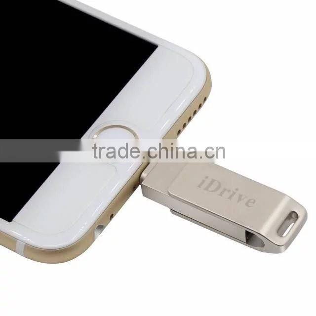 iDrive Custom Wholesale Bulk Cheap OTG USB 2.0 Flash Drive for iPhone