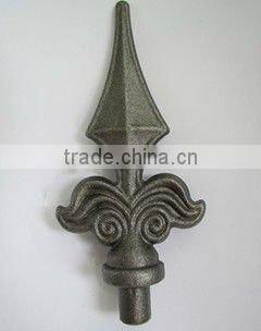 high quality ornamental iron spears and finials