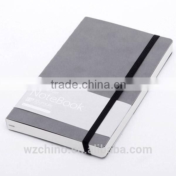 2016 Customized PU Cover Agenda Paper Notebooks