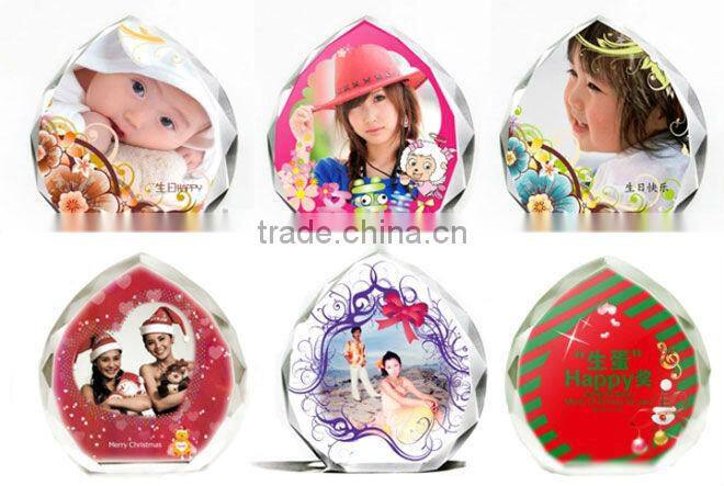 Cheap 3d crystal laser engraving gifts