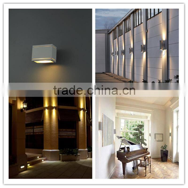 2015 New design products outdoor waterproof led lamp wall mounted 5w black 220v