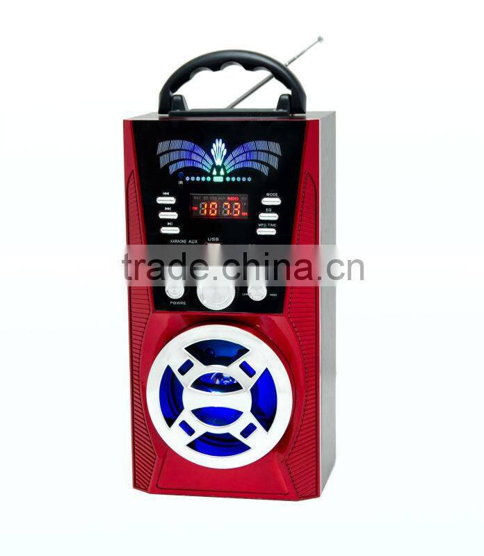 New Arrival Super Bass AM FM SW Wood Mini High Quality Portable Radios