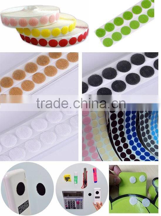 100% Nylon black sewing-free self-adhesive hook and loop fastener