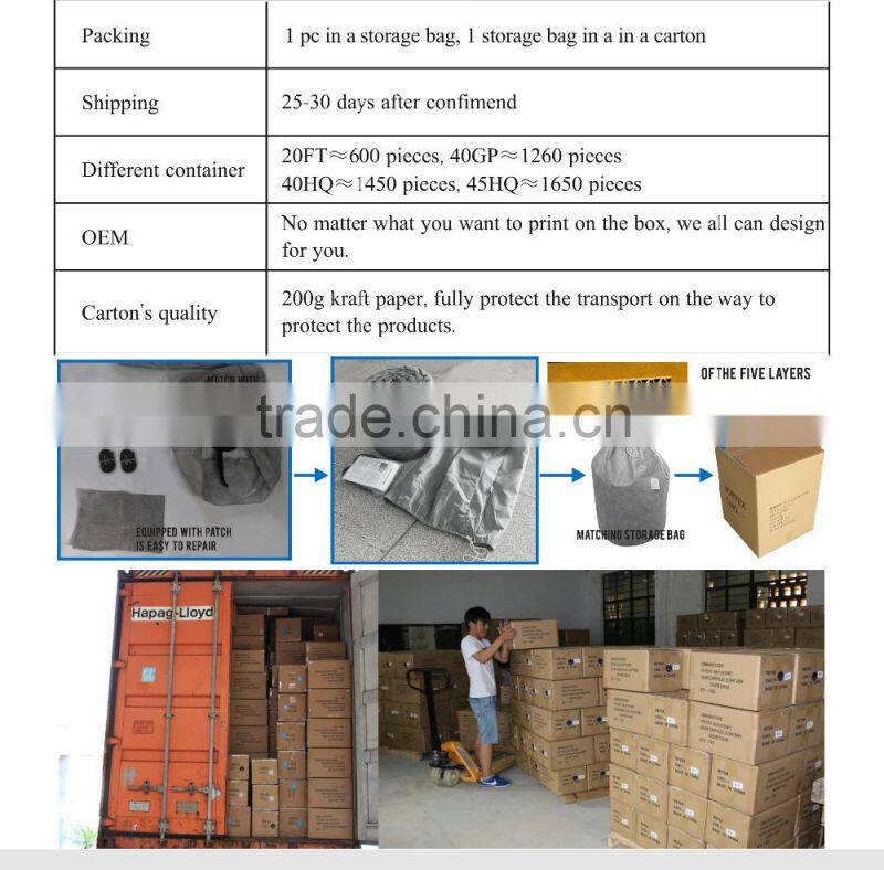 non woven waterproof travel trailer rv cover