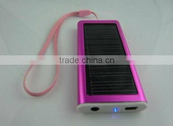 OBOE Low Price 1350mAh Solar Power Bank Charger