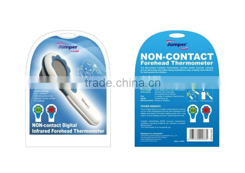 Children Use handheld infared thermometer JPD-FR100