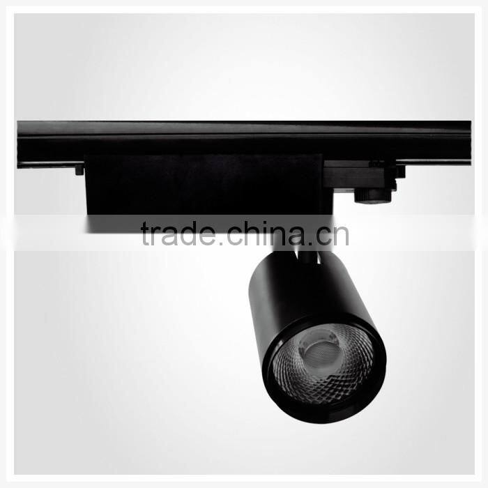 Track light finish color black new track light