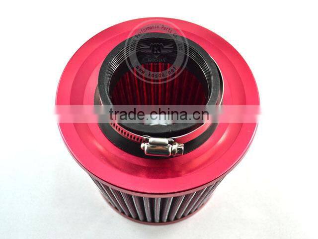 63mm 80mm100mm HK Super car air filter , high performance washable air filter