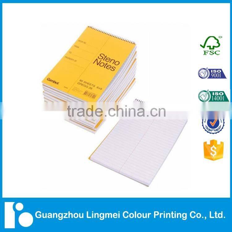 Overseas bulk notebook spiral binding hardcover book printing