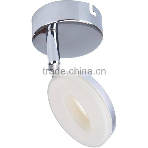 modern style plastic lamp shade LED spot light luminaires without replaceable bulb