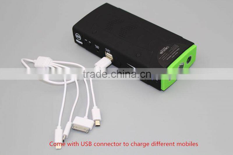 12000mAh Car Jump Starter Mobile Phone Power Bank Emergency Battery Charger