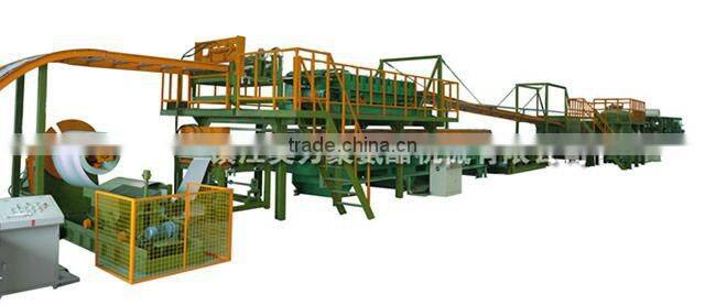 PU panel continuous production line