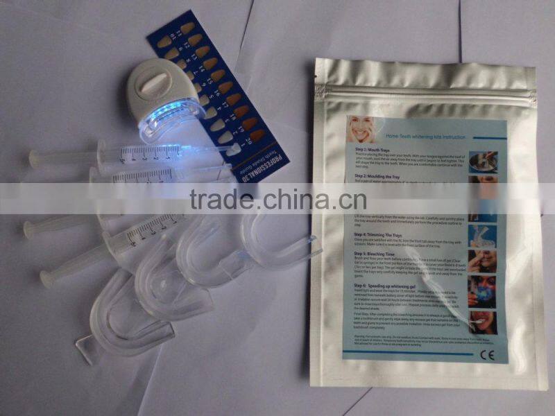 Professional dental whitener , home teeth whitening kit for Ebay distributor, teeth whitneing kits with 4pcs 4.5ml whitener