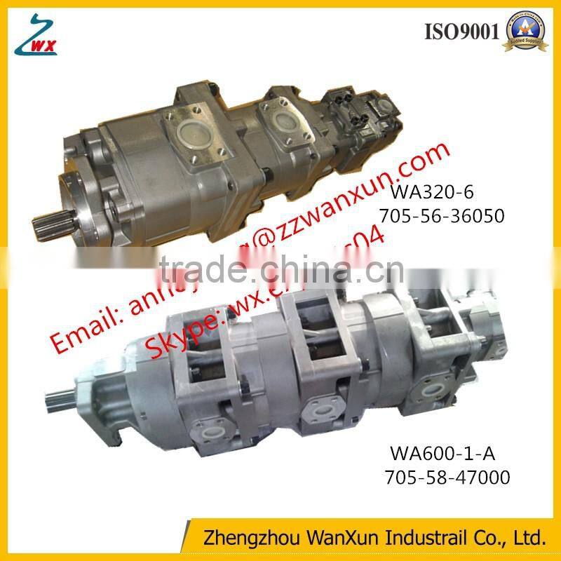 OEM factory bulldozer D375A gear pump 705-58-44050