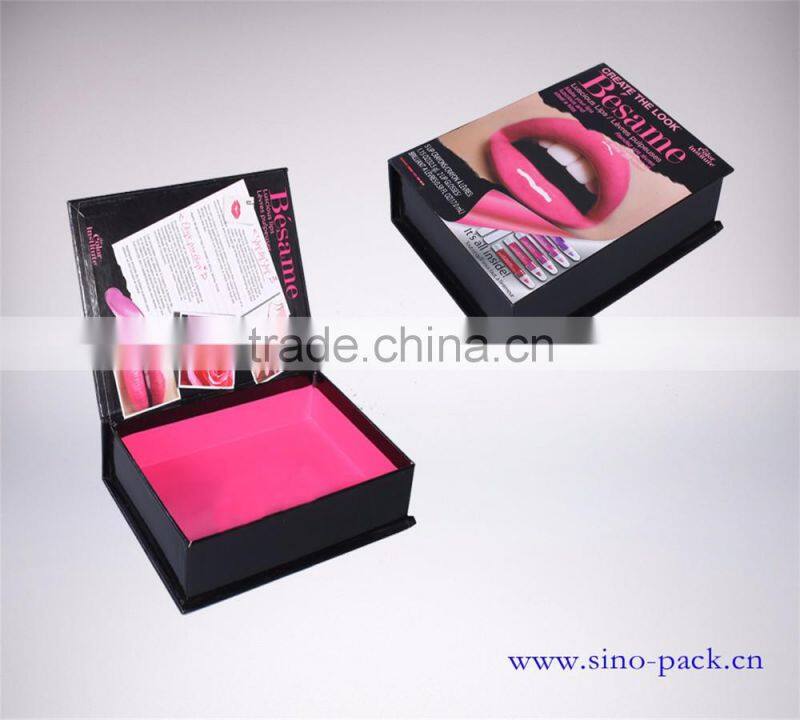 accept custom order make up cosmetics gift packaging box