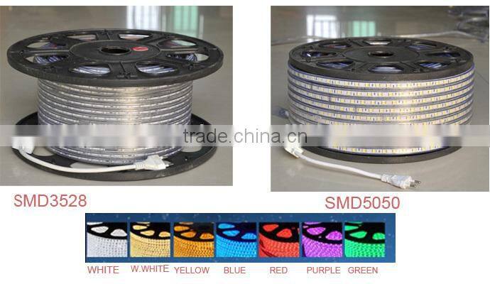 HL 5050 230v SMD Rope Light 100M IP65