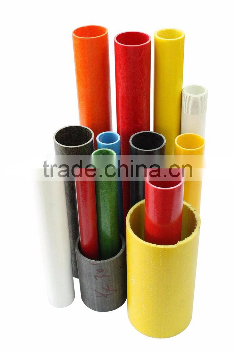 FRP pipeline pulling Conduit snake rod , Fibreglass Drainer, fiberglass pipe producing frp fiberglass tubes