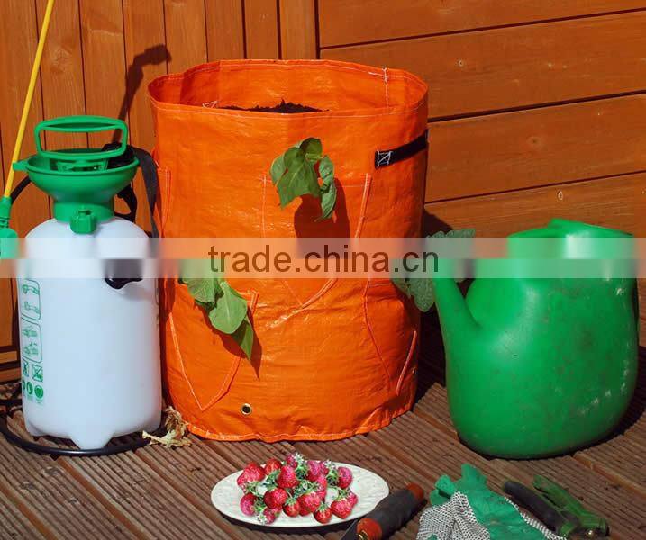 8 Pocket Strawberry Planter Bag,Strawberry Growing Planting Bag,Strawberry Planter