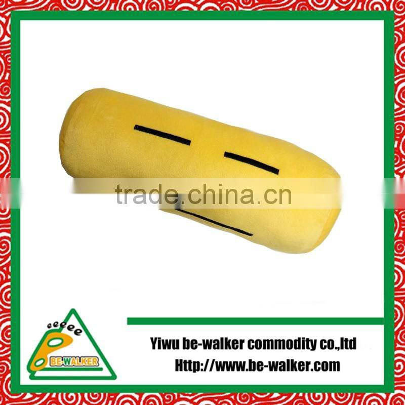 2016 Plush Cushion And Tube Cushion With Emoji stuffing PP Cotton