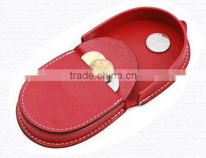 Leather Coin Pouch,Leather Coin Purse,2016 zipper coin purse