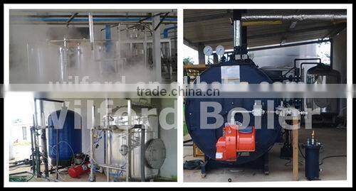 fire tube food processing horizontal steam boiler