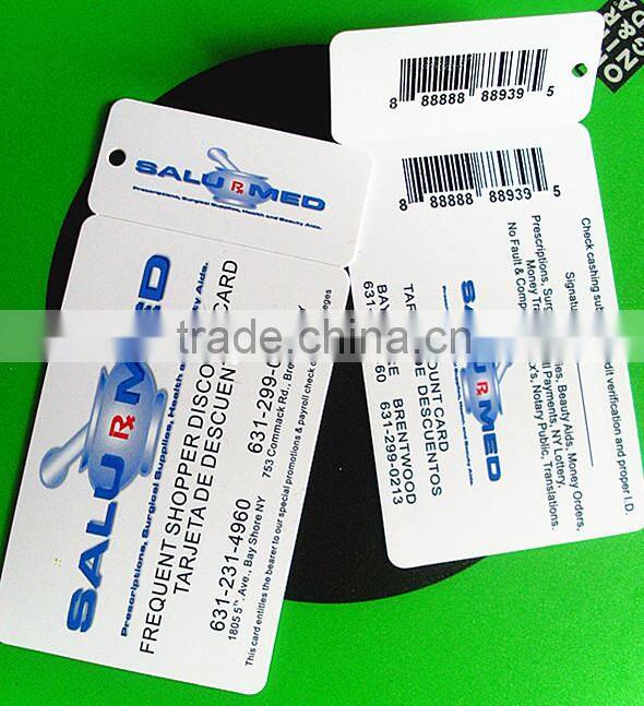 Alibaba china design 125khz magnetic card dual card